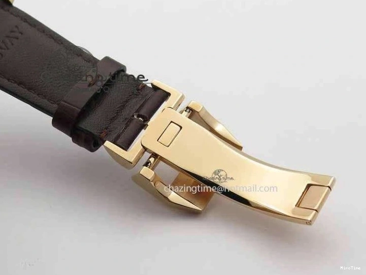 MIROTIME 0725 Pilot Chrono RG 3878 V6F Best Edition Gray Dial On Brown Leather Strap A Contemporary 7254